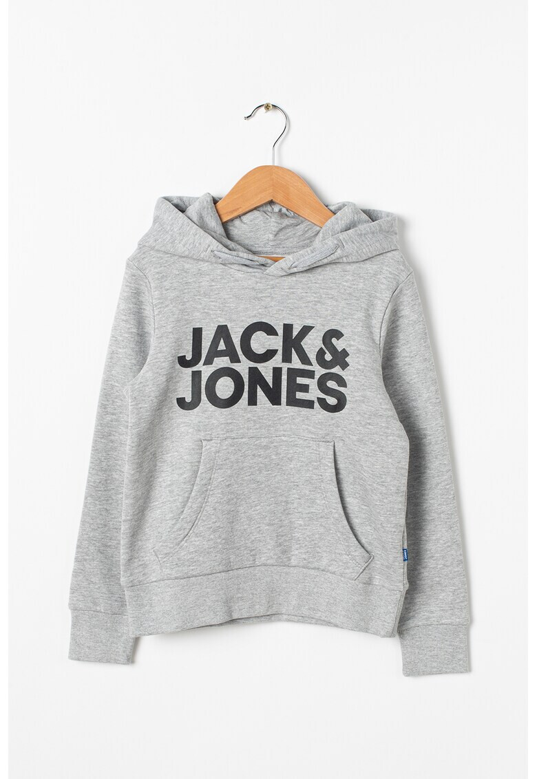 Jack&Jones Суитшърт Corp с качулка и лого - Pepit.bg