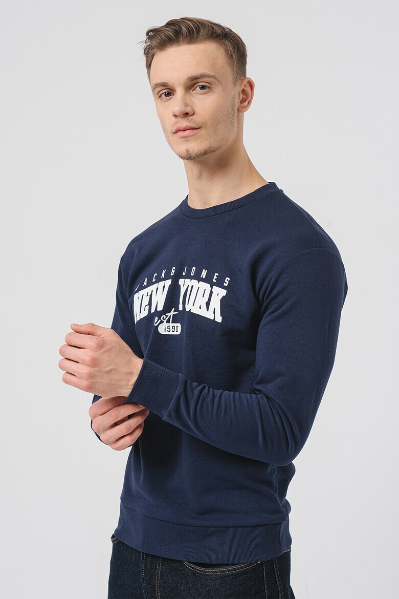 Jack  Jones Суитшърт Cory с принт - Pepit.bg