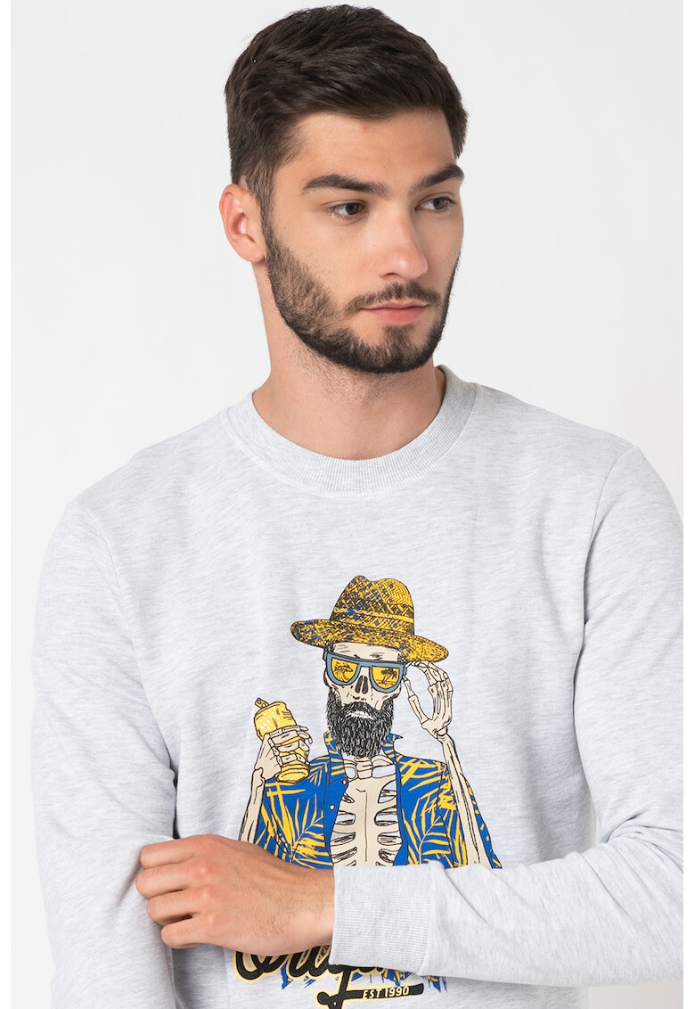 Jack&Jones Суитшърт Flan с щампа - Pepit.bg