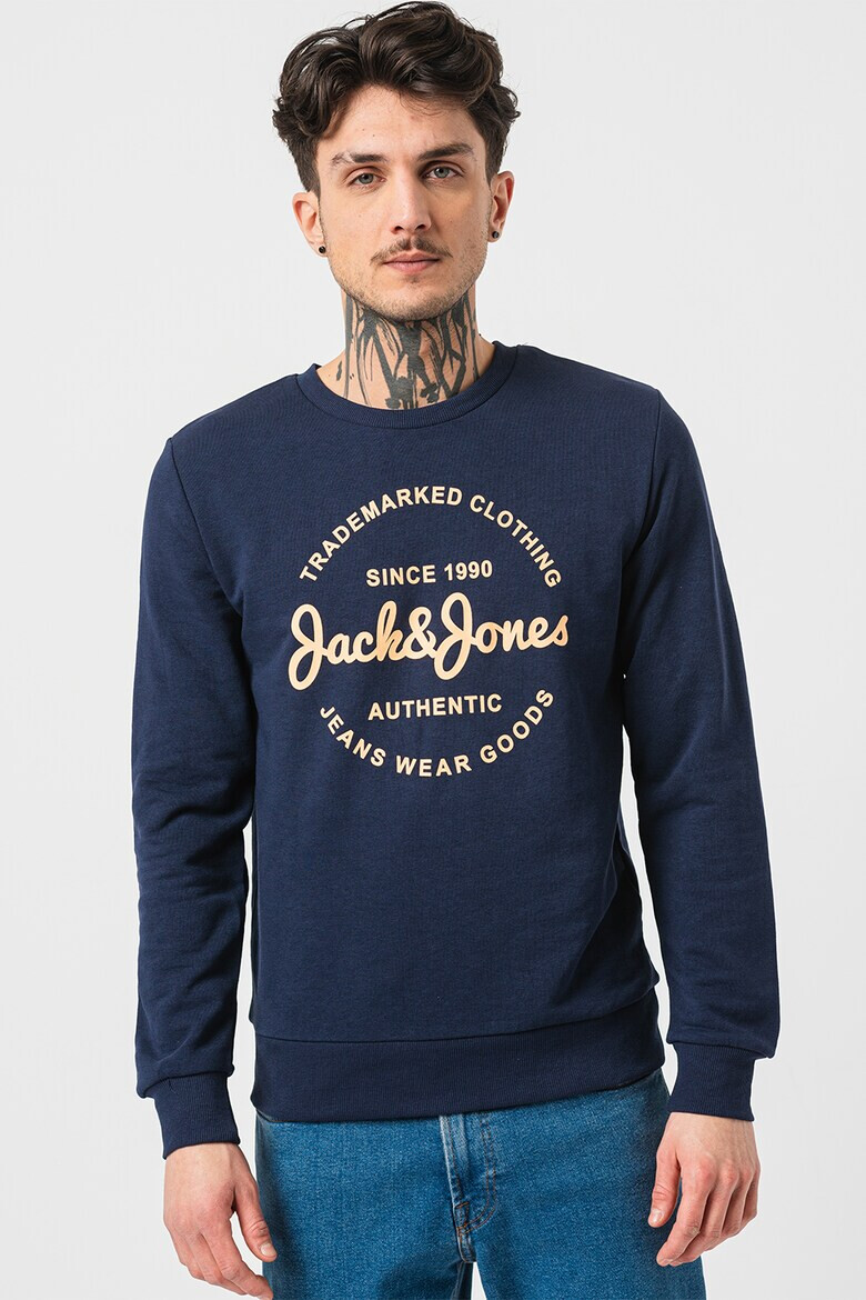 Jack  Jones Суитшърт Forest с лого - Pepit.bg