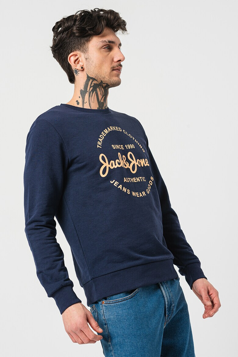 Jack  Jones Суитшърт Forest с лого - Pepit.bg
