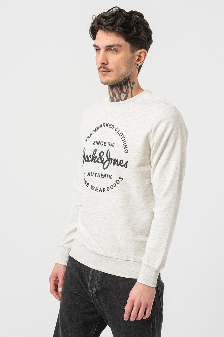 Jack  Jones Суитшърт Forest с лого - Pepit.bg