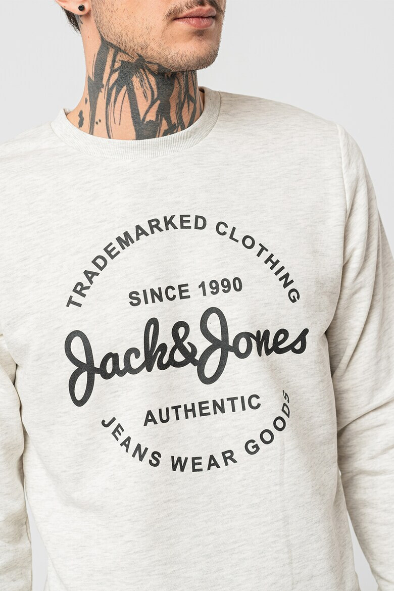 Jack  Jones Суитшърт Forest с лого - Pepit.bg