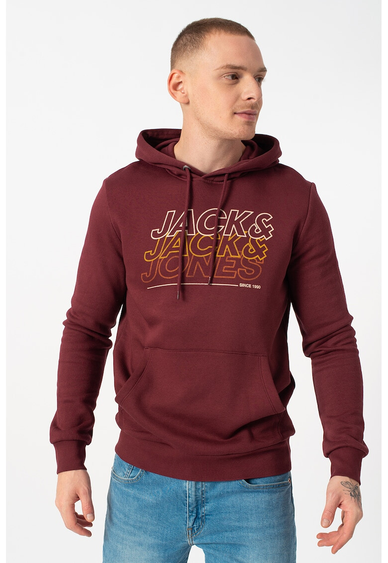 Jack&Jones Суитшърт Grand с джоб тип кенгуру - Pepit.bg