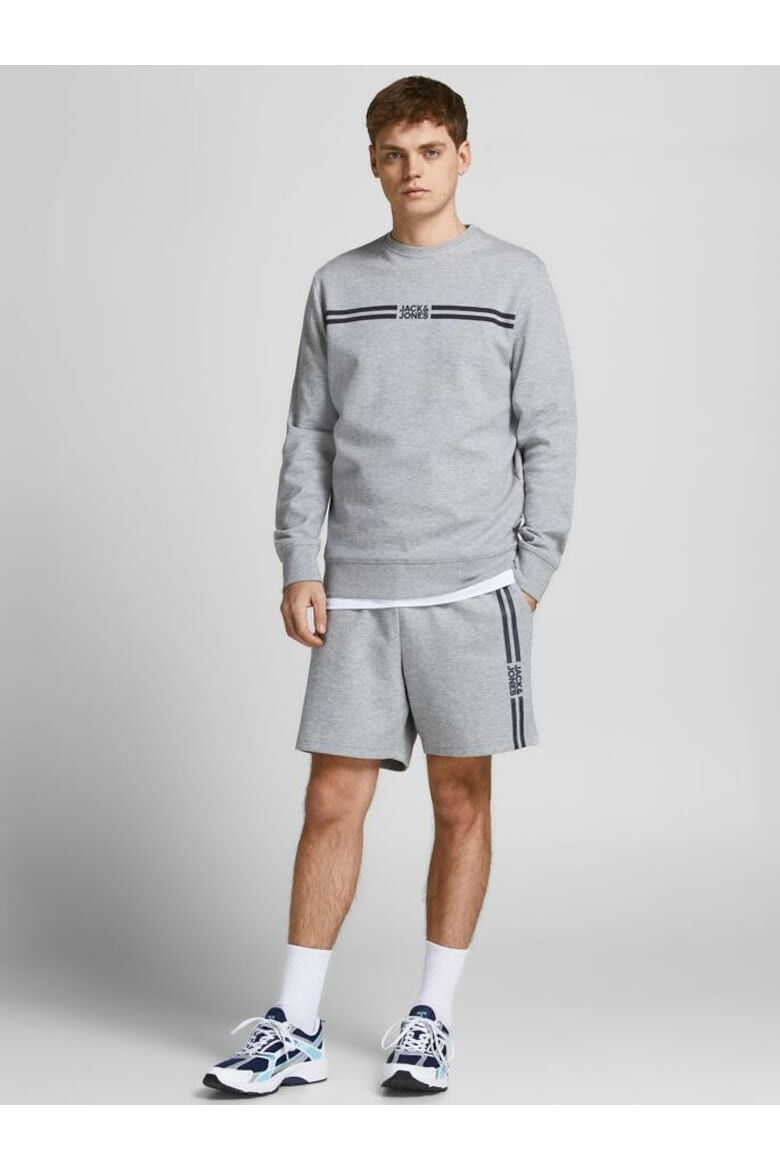 Jack&Jones Jack & Jones Суитшърт и къс панталон с контрасти - Pepit.bg