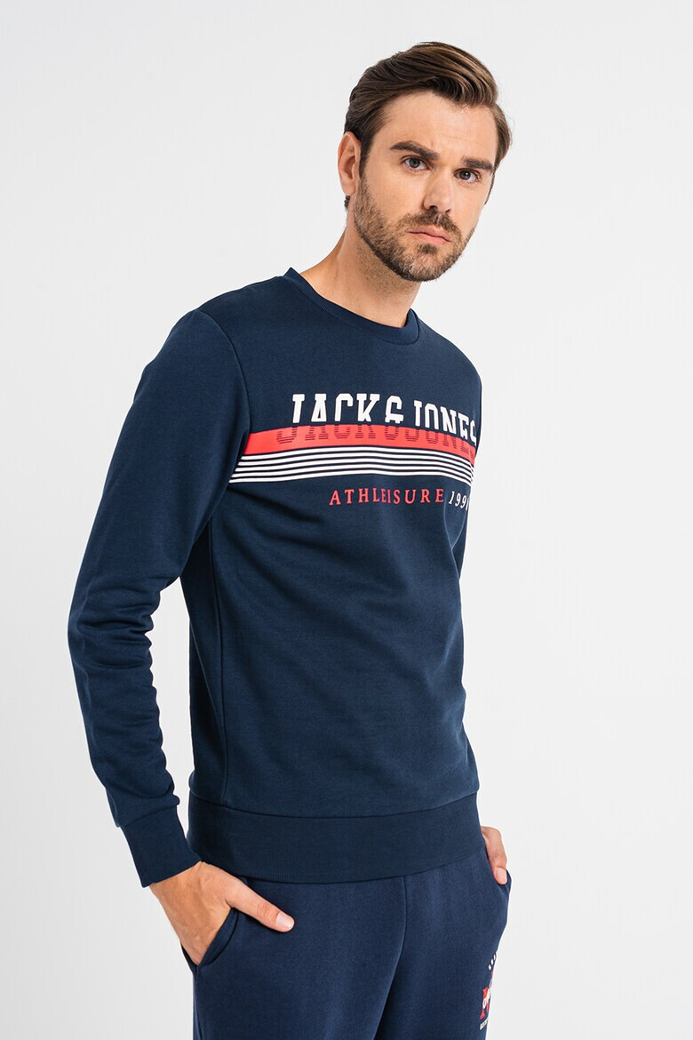 Jack & Jones Суитшърт Iron с лого - Pepit.bg