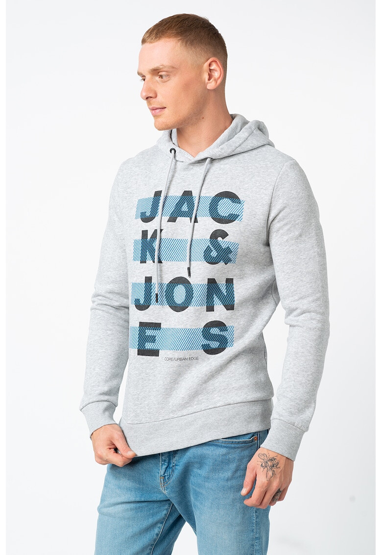 Jack&Jones Суитшърт Jumbo с лого - Pepit.bg