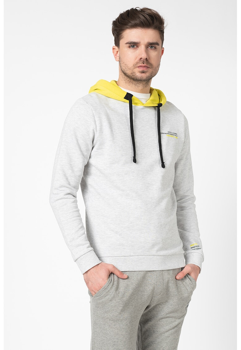 Jack&Jones Суитшърт Mex с цветен блок - Pepit.bg