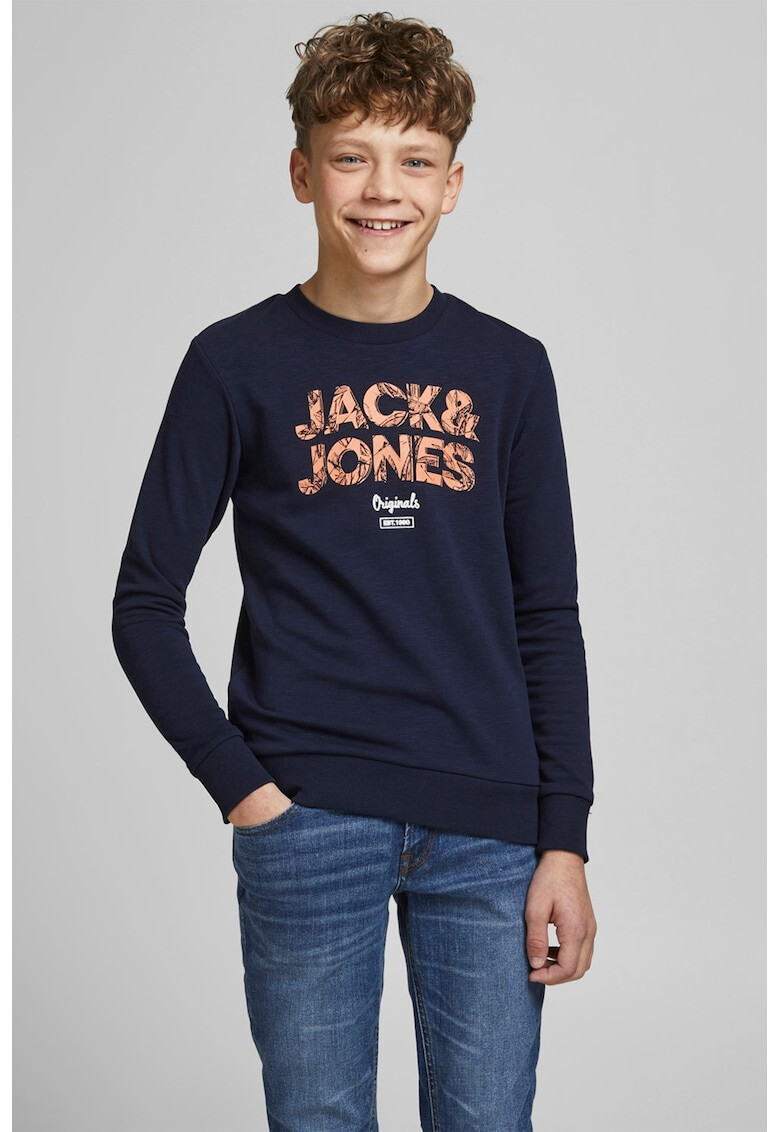 Jack&Jones Суитшърт на лога - Pepit.bg