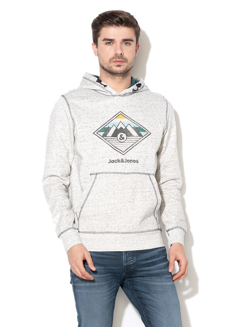 Jack&Jones Суитшърт Nebraska с качулка - Pepit.bg