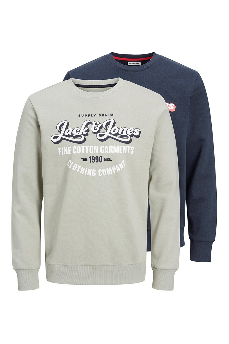 Jack & Jones Суитшърт с лого - 2 броя - Pepit.bg