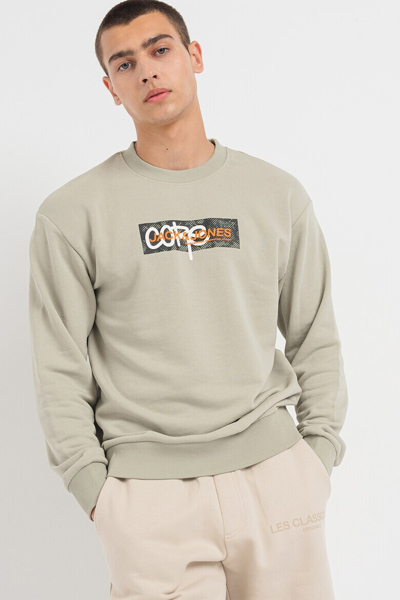 Jack  Jones Суитшърт с лого - Pepit.bg