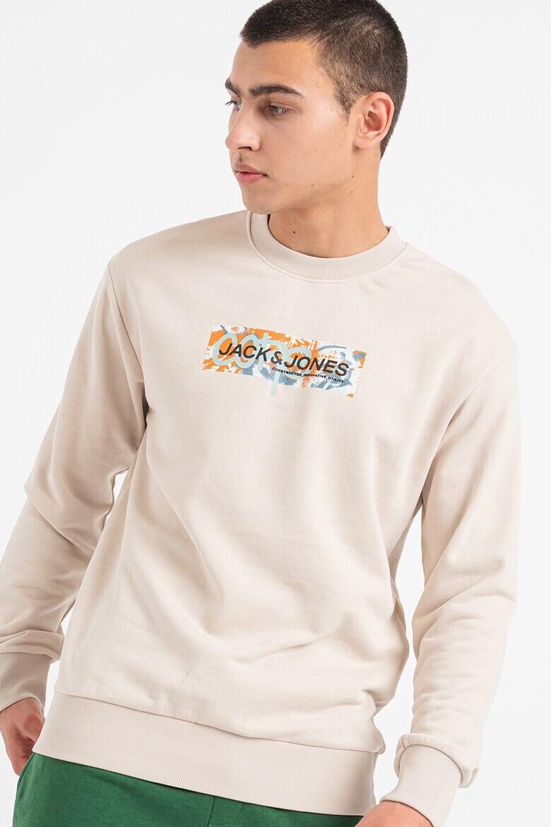 Jack  Jones Суитшърт с лого - Pepit.bg