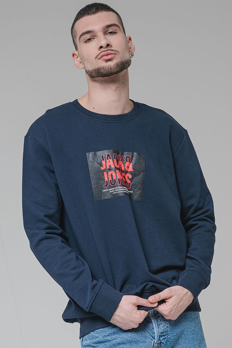 Jack  Jones Суитшърт с лого - Pepit.bg
