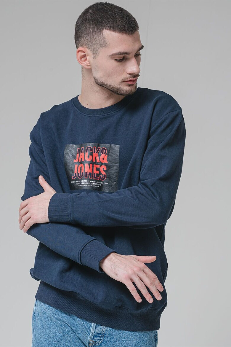 Jack  Jones Суитшърт с лого - Pepit.bg