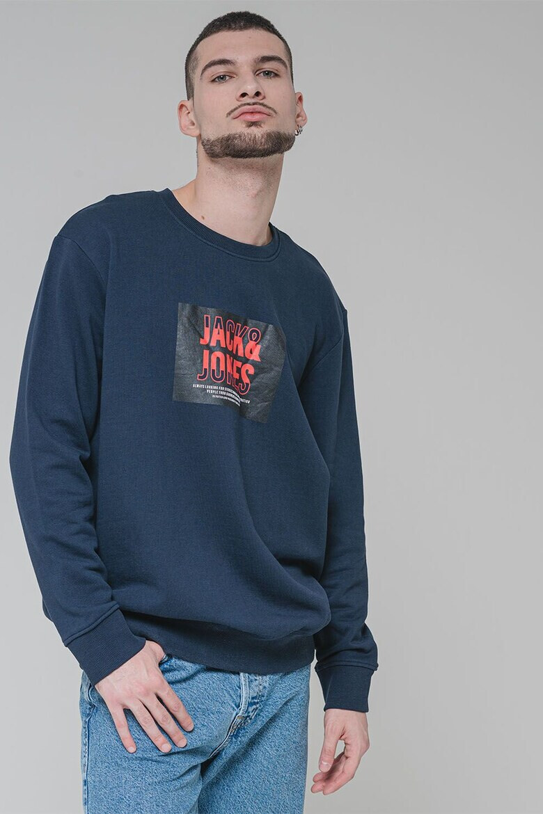 Jack  Jones Суитшърт с лого - Pepit.bg