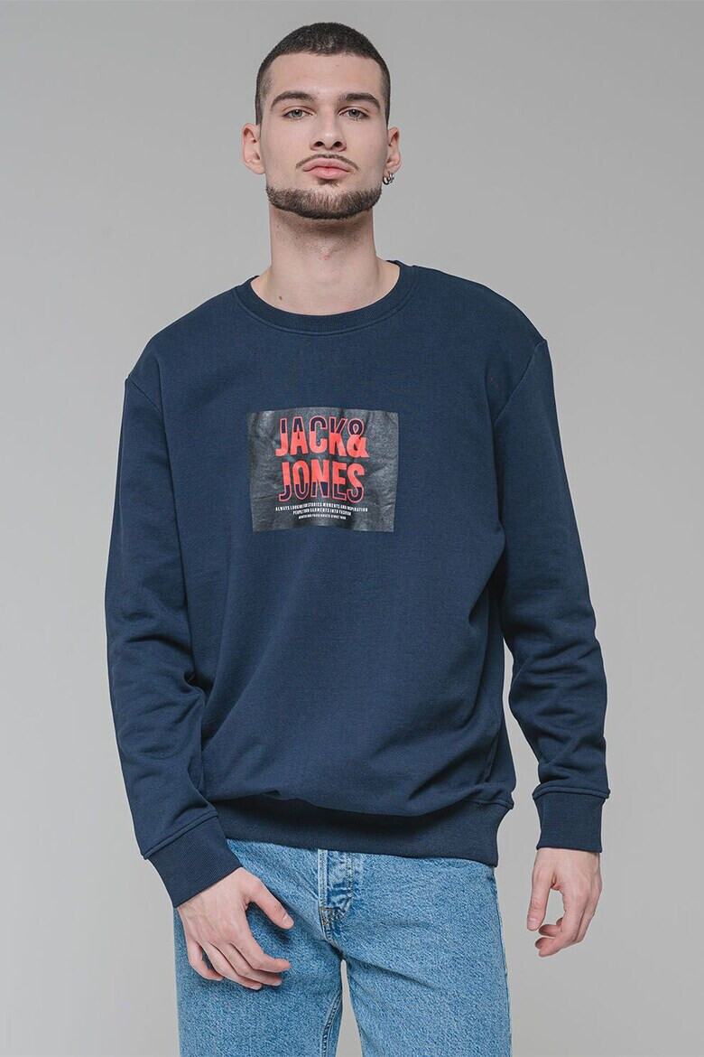 Jack  Jones Суитшърт с лого - Pepit.bg