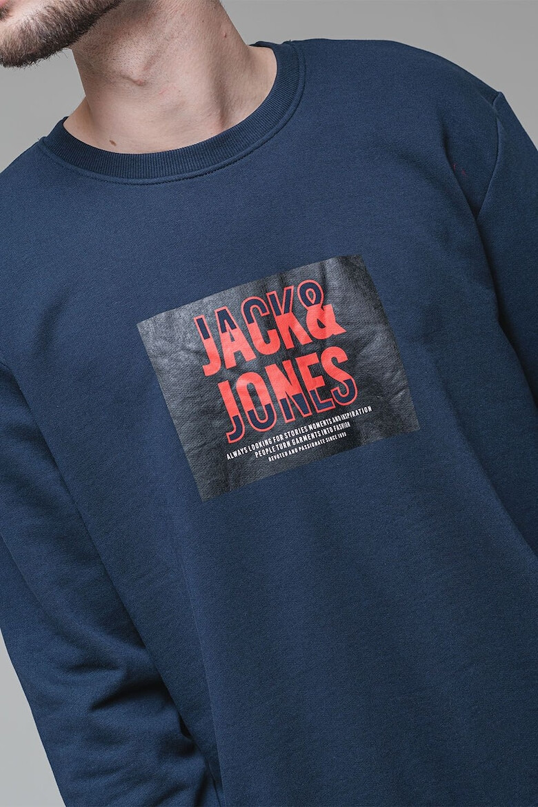 Jack  Jones Суитшърт с лого - Pepit.bg