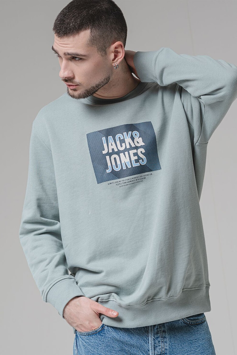 Jack  Jones Суитшърт с лого - Pepit.bg