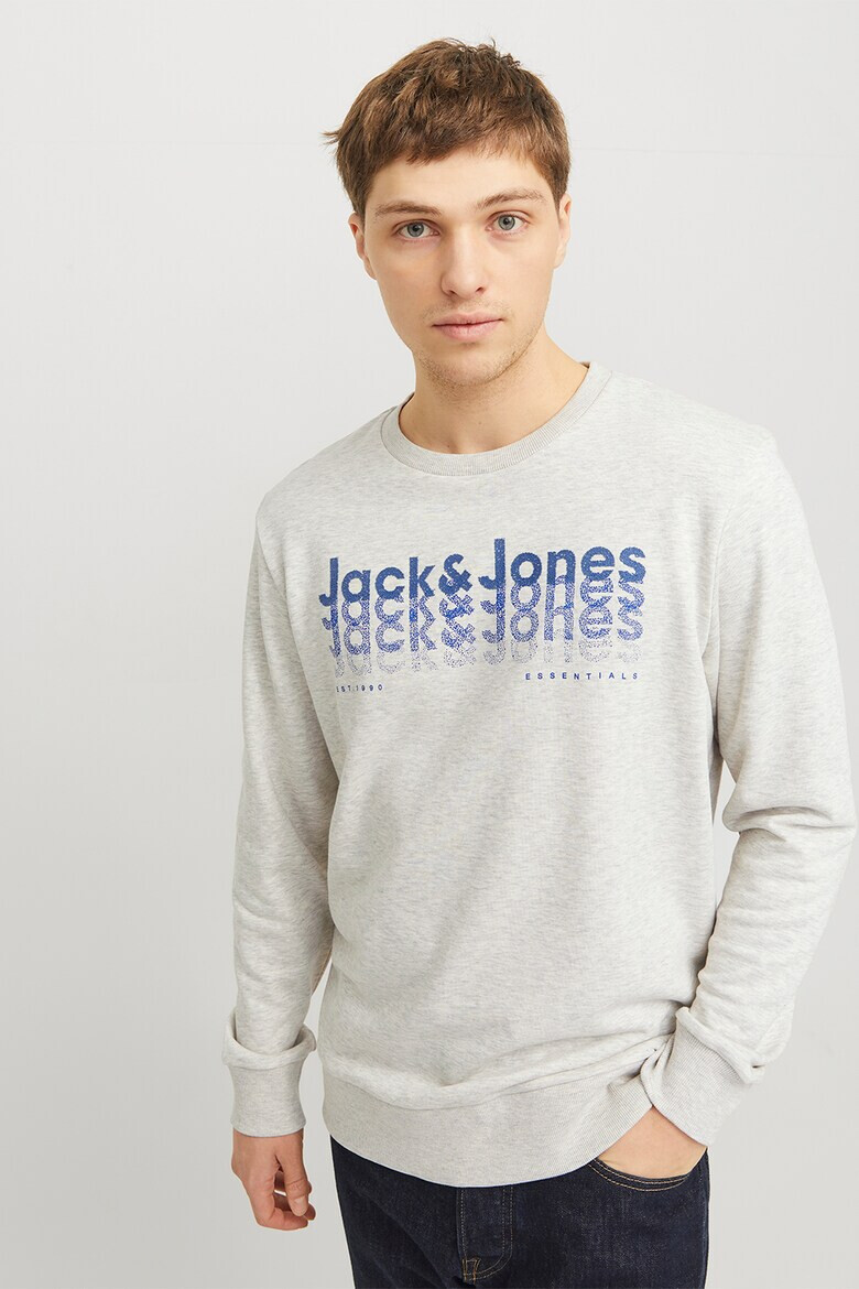 Jack  Jones Суитшърт с лого - Pepit.bg