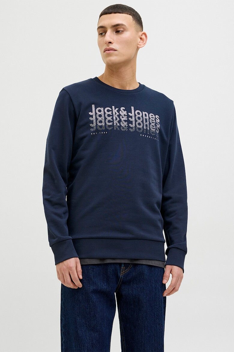 Jack  Jones Суитшърт с лого - Pepit.bg