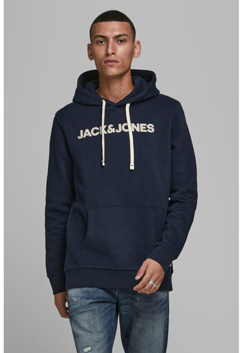 Jack&Jones Суитшърт с лого и качулка 24 - Pepit.bg