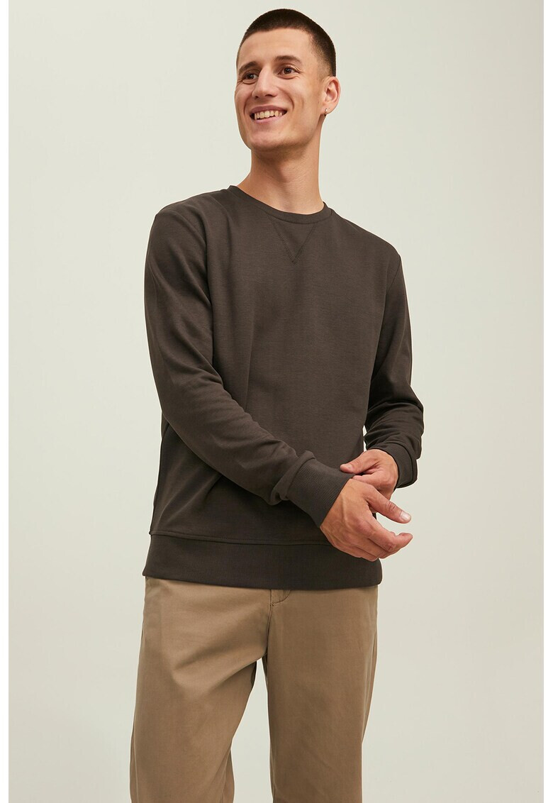 Jack & Jones Суитшърт с овално деколте - Pepit.bg