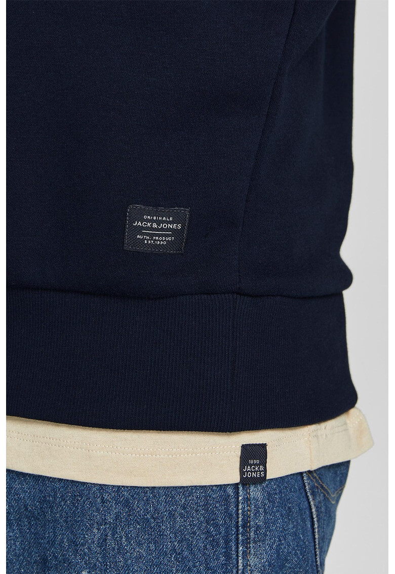 Jack&Jones Jack & Jones Суитшърт с овално деколте и лого - Pepit.bg