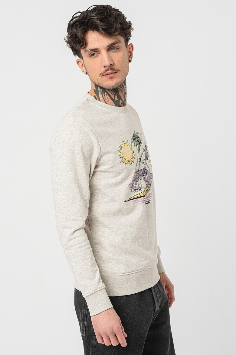 Jack  Jones Суитшърт с принт - Pepit.bg