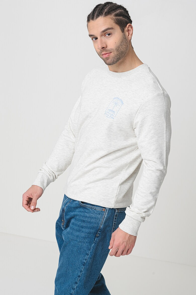 Jack  Jones Суитшърт с принт - Pepit.bg