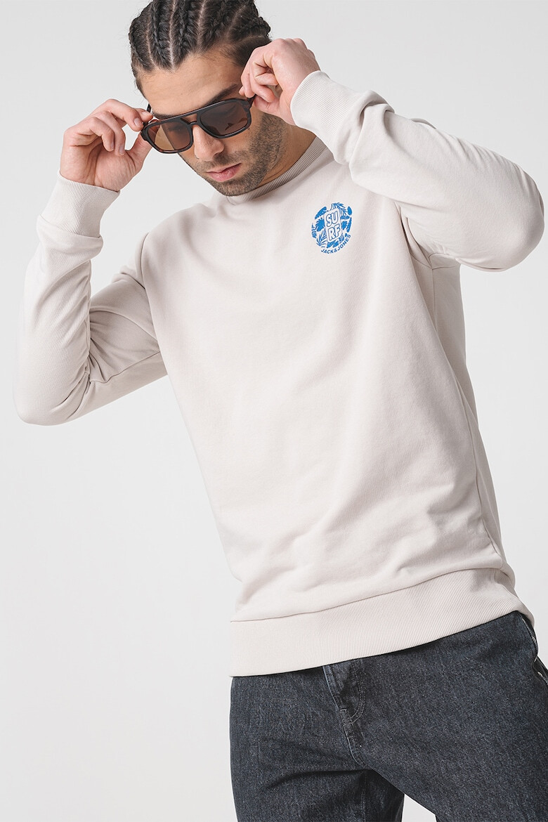 Jack  Jones Суитшърт с принт - Pepit.bg