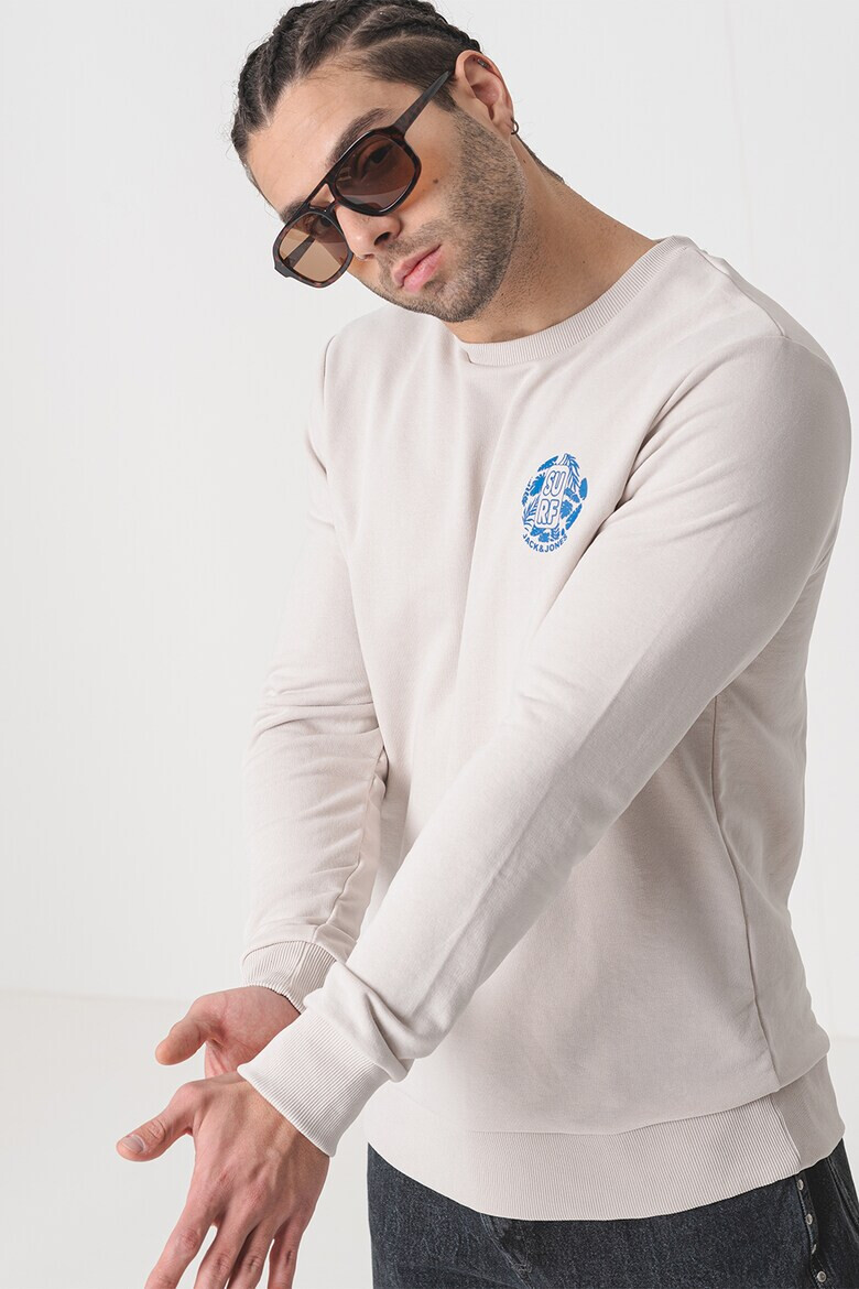 Jack  Jones Суитшърт с принт - Pepit.bg