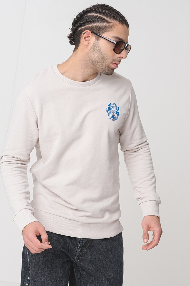Jack  Jones Суитшърт с принт - Pepit.bg