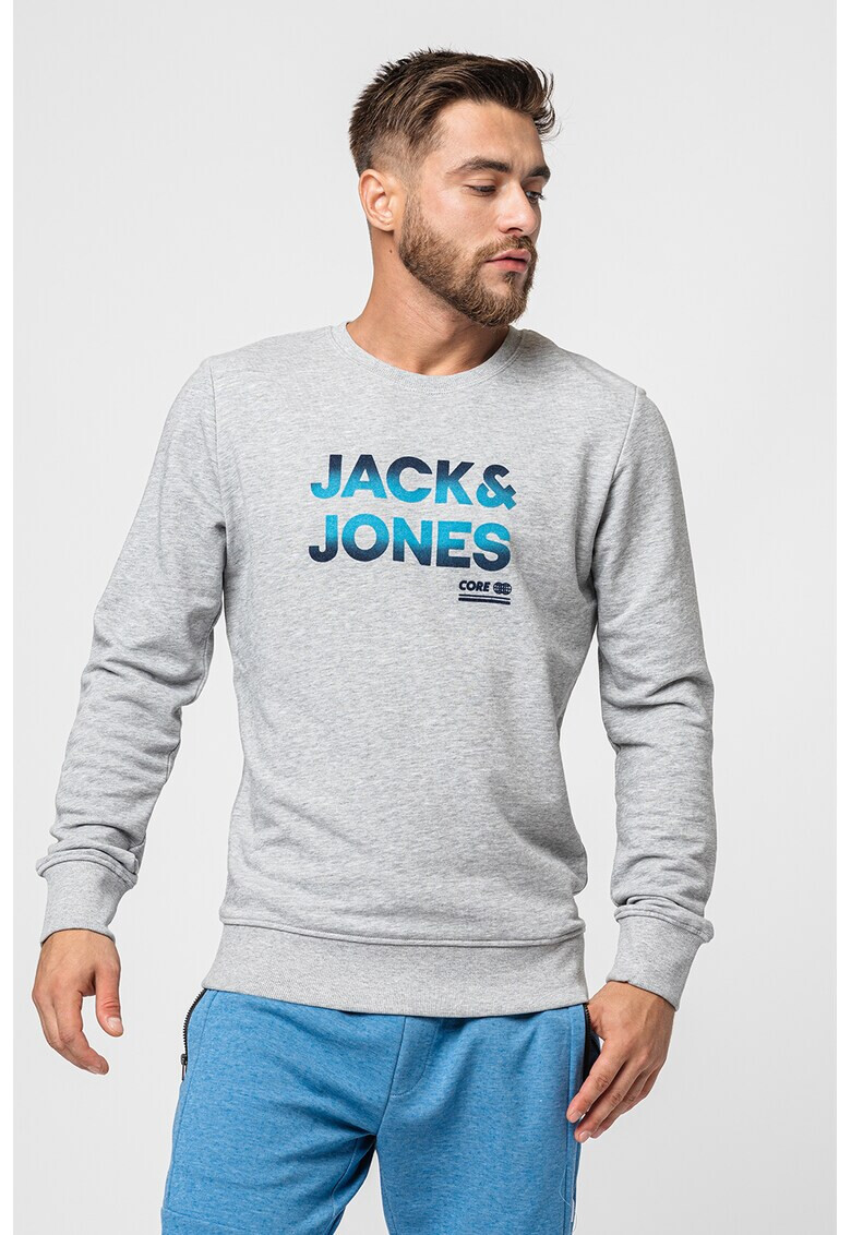 Jack & Jones Суитшърт Seth с лога - Pepit.bg