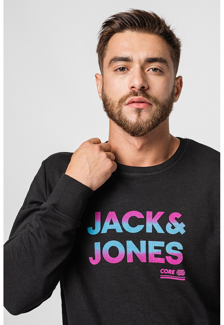 Jack & Jones Суитшърт Seth с лога - Pepit.bg