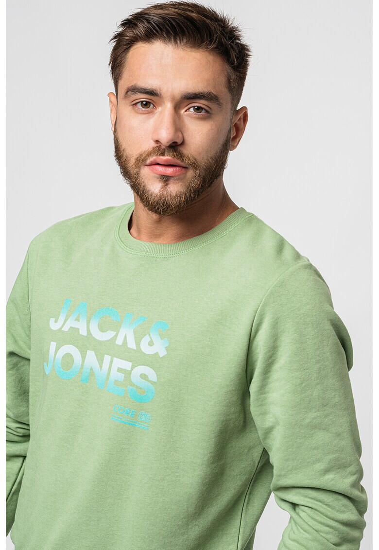 Jack & Jones Суитшърт Seth с лога - Pepit.bg