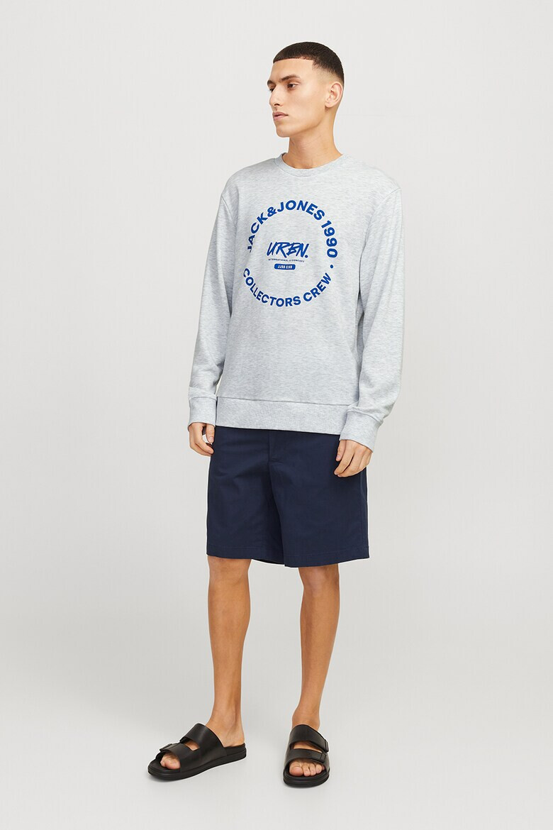 Jack  Jones Суитшърт Simon с лого - Pepit.bg