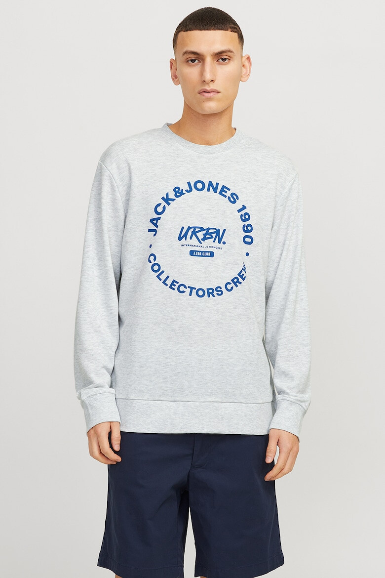 Jack  Jones Суитшърт Simon с лого - Pepit.bg