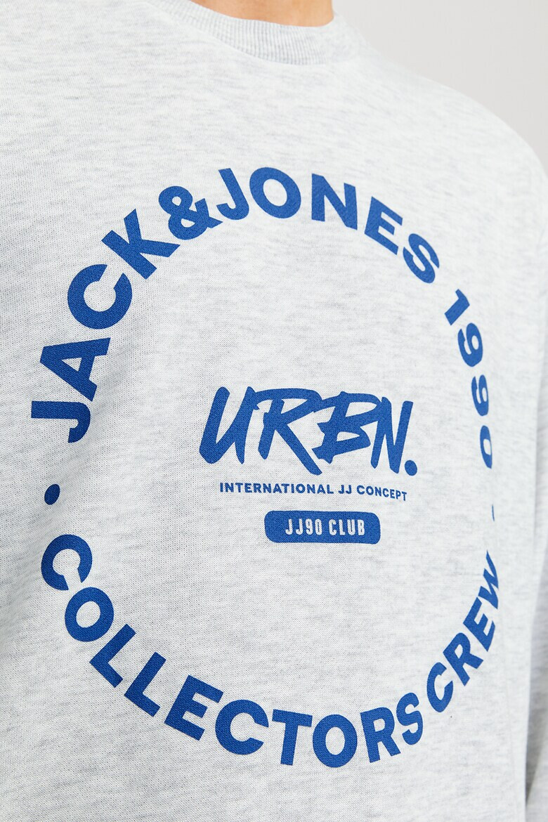 Jack  Jones Суитшърт Simon с лого - Pepit.bg