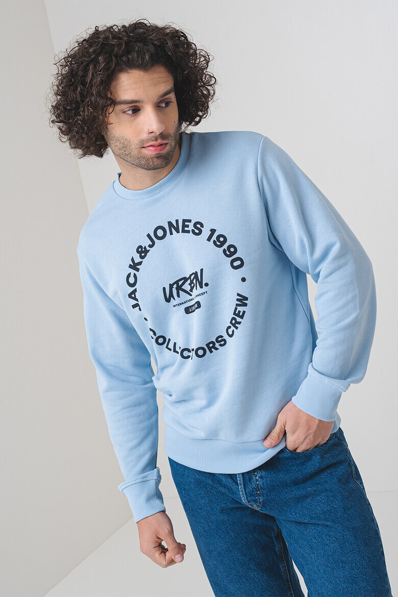 Jack  Jones Суитшърт Simon с лого - Pepit.bg