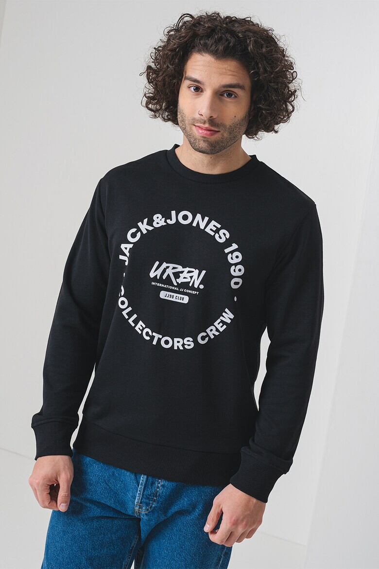Jack  Jones Суитшърт Simon с лого - Pepit.bg