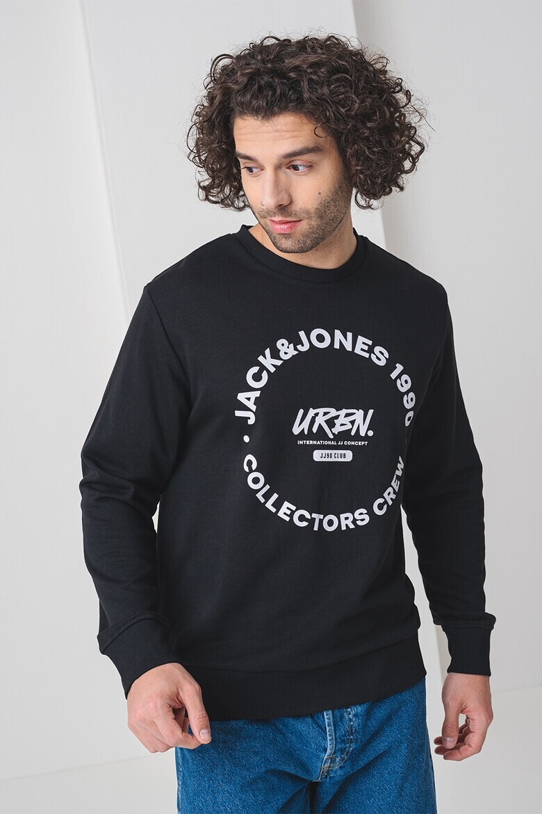 Jack  Jones Суитшърт Simon с лого - Pepit.bg