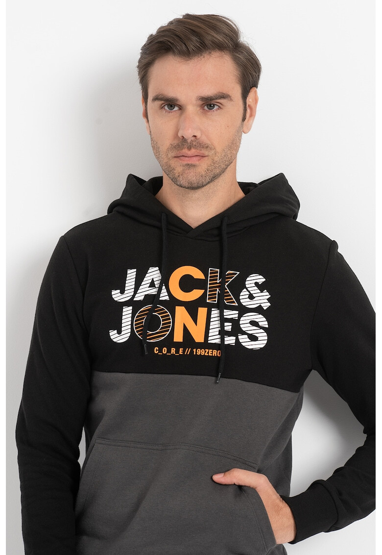 Jack  Jones Суитшърт Steve с лого - Pepit.bg