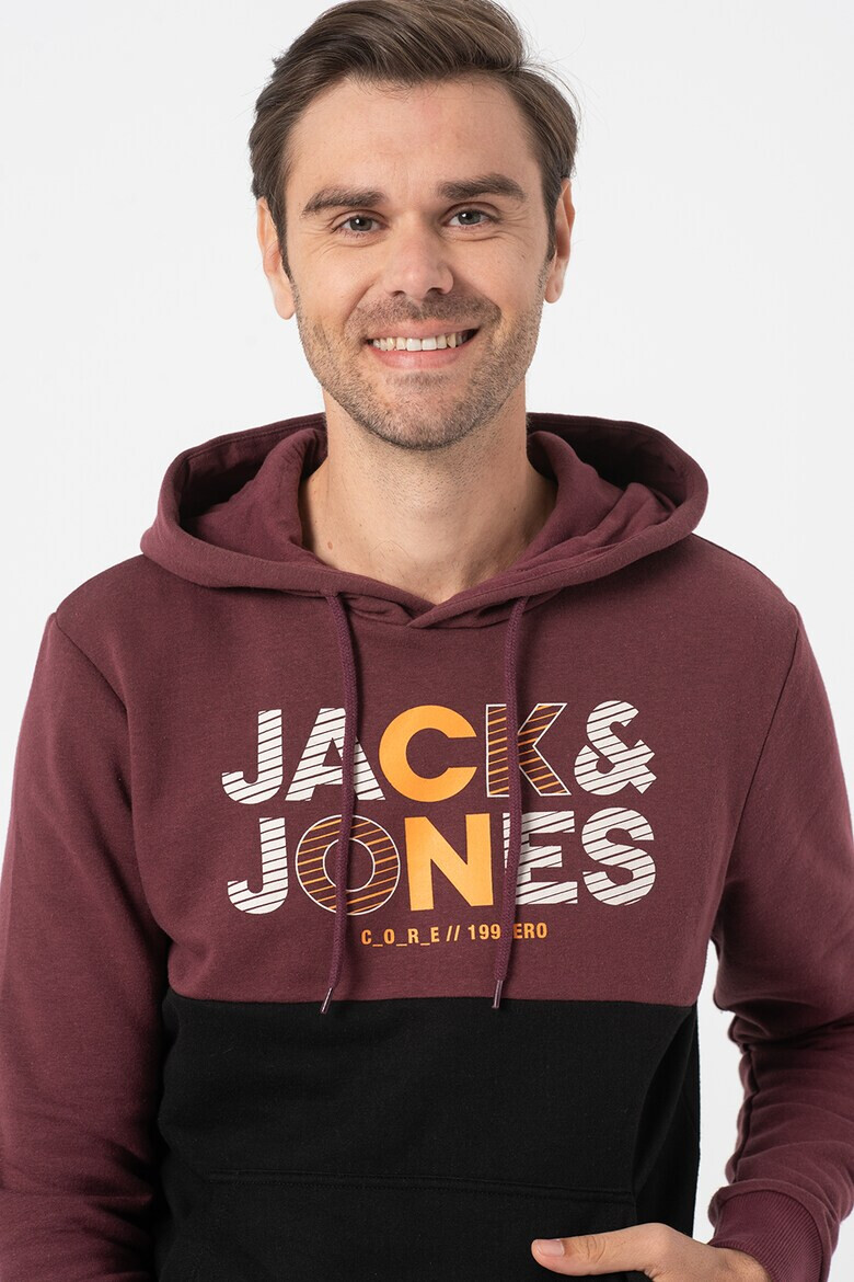 Jack  Jones Суитшърт Steve с лого - Pepit.bg