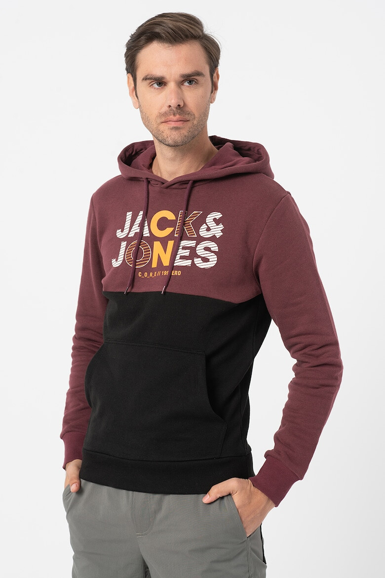 Jack  Jones Суитшърт Steve с лого - Pepit.bg