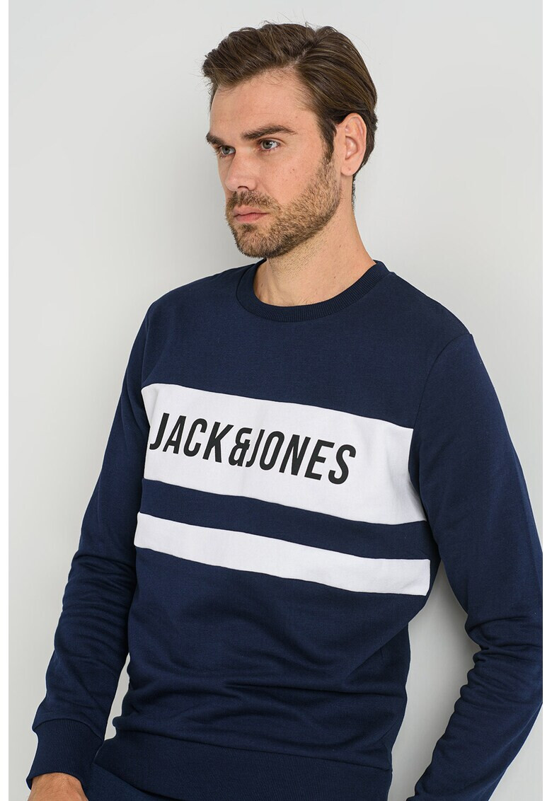 Jack & Jones Суитшърт Toms с лого - Pepit.bg