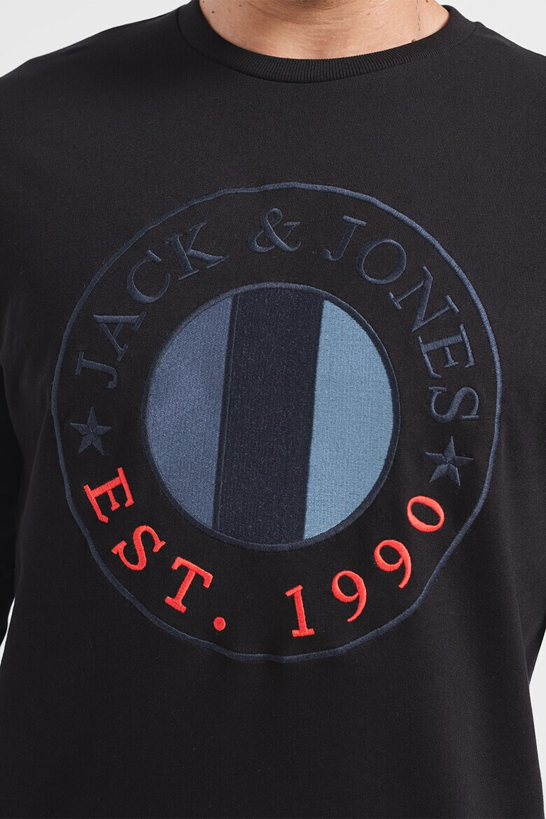 Jack & Jones Суитшърт Tyler с бродирано лого - Pepit.bg