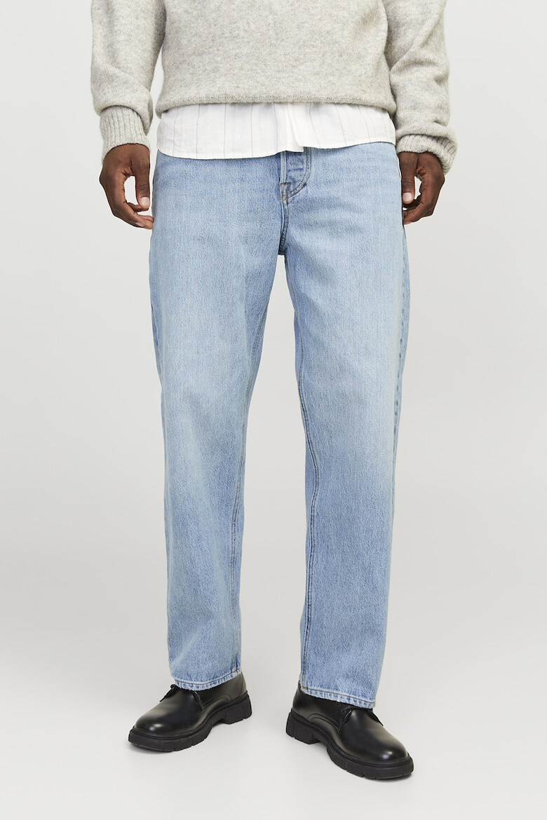 Jack  Jones Свободни дънки 068 Cooper - Светлосин - Pepit.bg