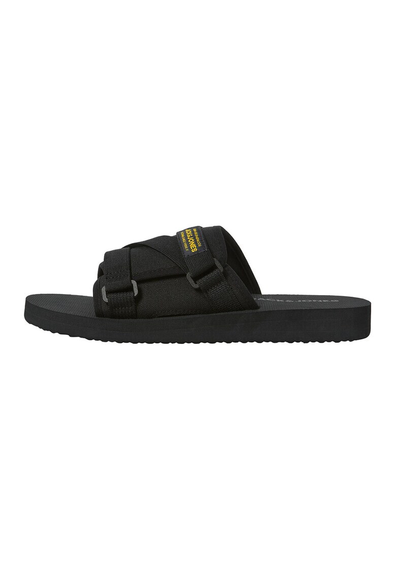 Jack & Jones Текстилни чехли с кръстосани еластични елементи - Pepit.bg