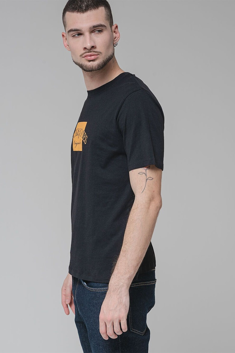 Jack & Jones Тениска Boston с лого - Pepit.bg
